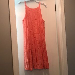 Orange dress